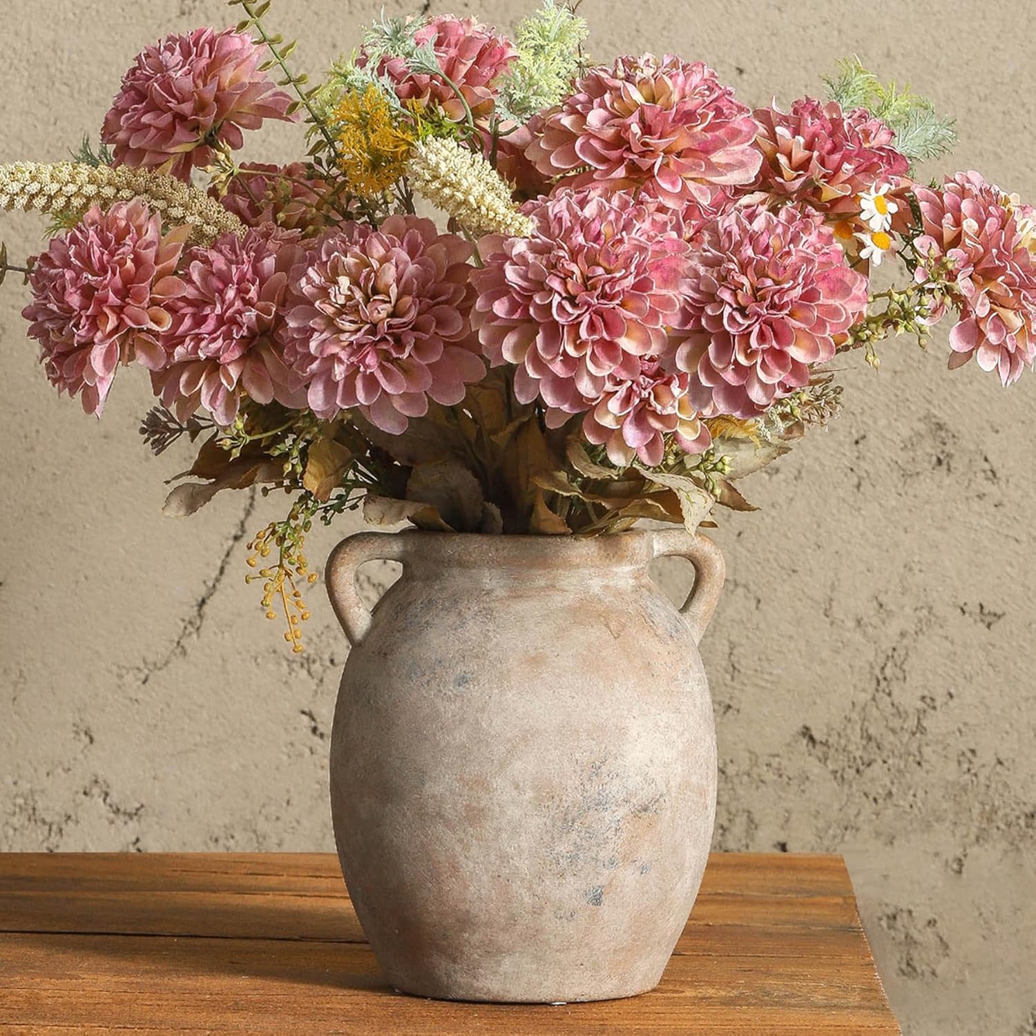 Anti-Distressed Ceramic Decorative Vase